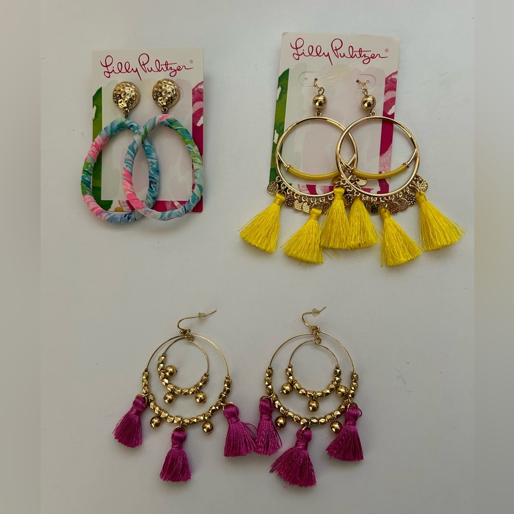Lilly Pulitzer earrings
